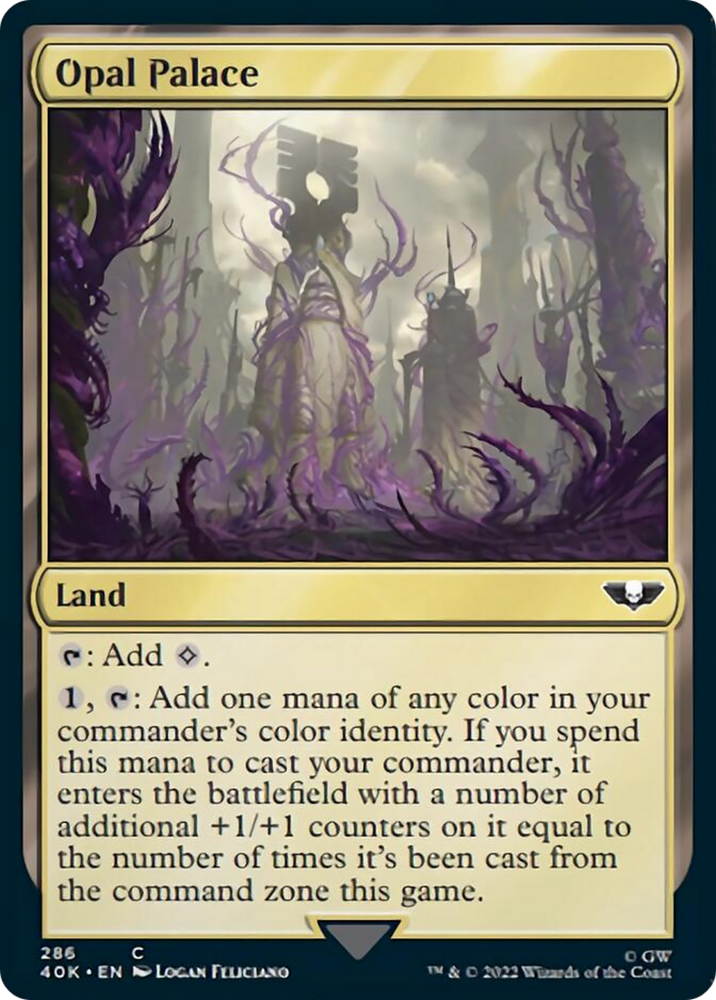 Opal Palace (Surge Foil) [Warhammer 40,000] 
