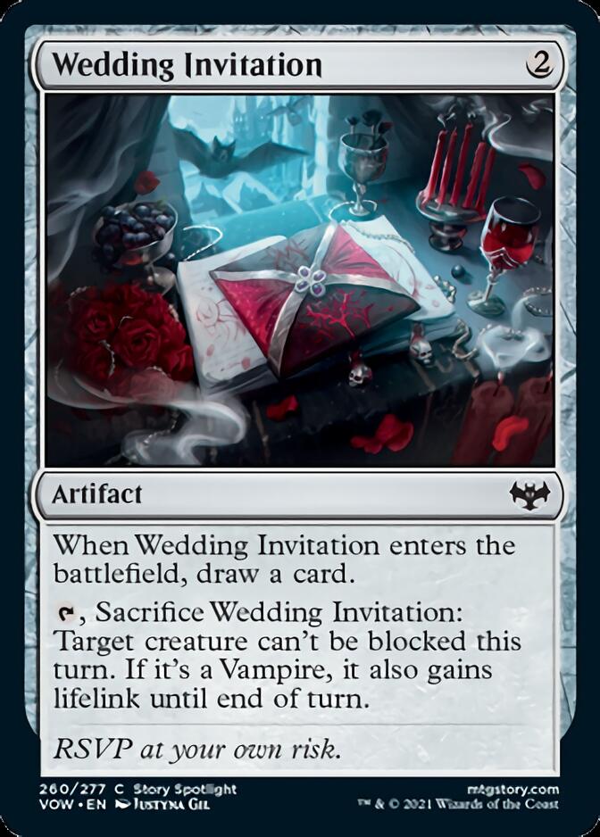 Wedding Invitation [Innistrad: Crimson Vow] 