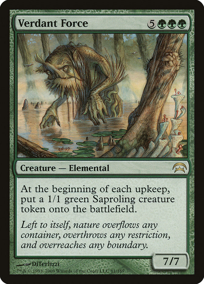 Verdant Force [Planechase] 