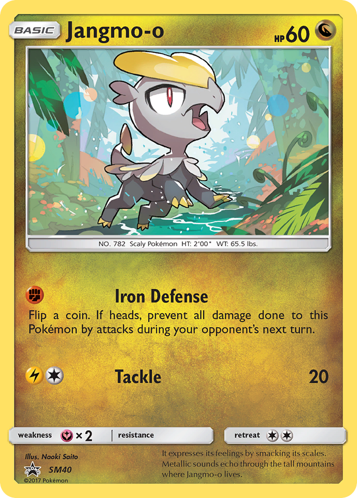 Jangmo-o (SM40) [Sun &amp; Moon: Black Star Promos] 