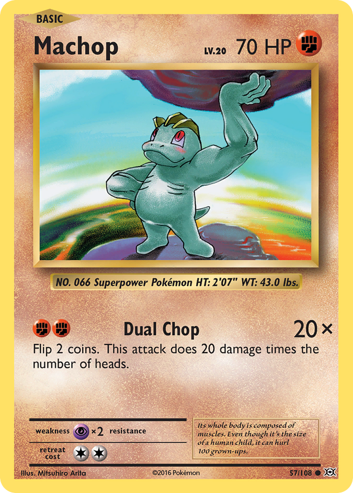 Machop (57/108) [XY: Evolutions] 