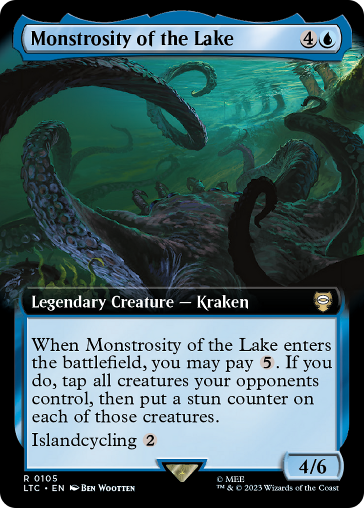 Monstrosity of the Lake (Extended Art) [The Lord of the Rings: Tales of Middle-Earth Commander] 