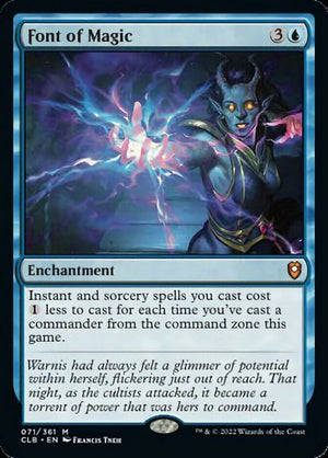 Font of Magic [Commander Legends: Battle for Baldur's Gate] 
