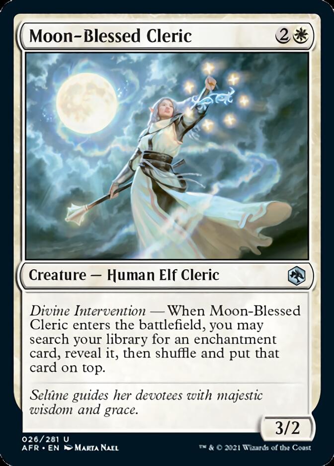 Moon-Blessed Cleric [Dungeons & Dragons: Adventures in the Forgotten Realms] 