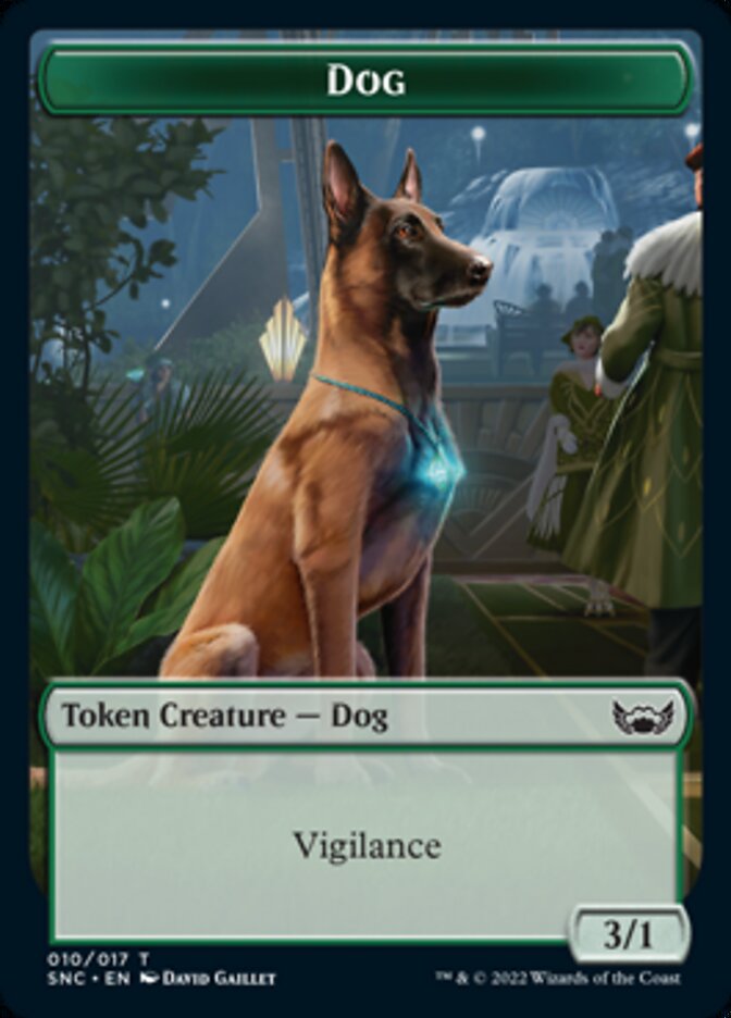 Dog Token [Streets of New Capenna Tokens] 