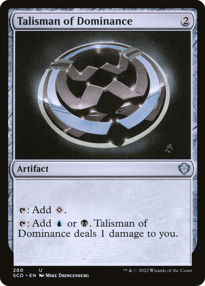 Talisman of Dominance [Starter Commander Decks] 