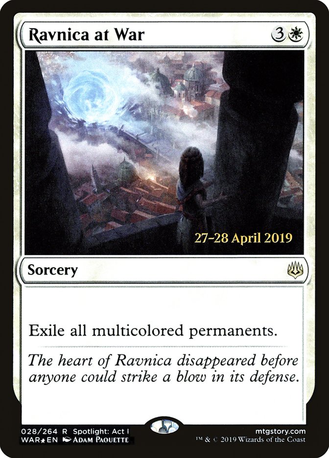 Ravnica at War [War of the Spark Prerelease Promos] 