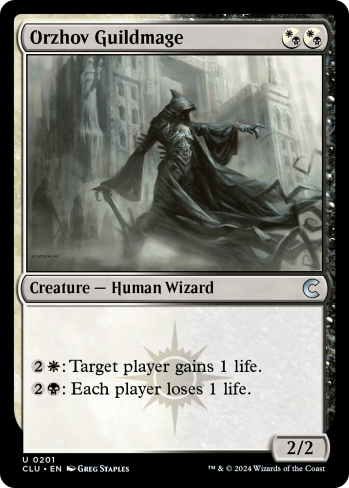 Orzhov Guildmage [Ravnica: Clue Edition] 