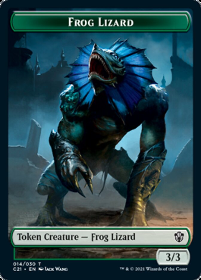 Frog Lizard // Elephant Double-Sided Token [Order 2021 Tokens] 