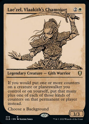 Lae'zel, Vlaakith's Champion (Showcase) [Commander Legends: Battle for Baldur's Gate] 