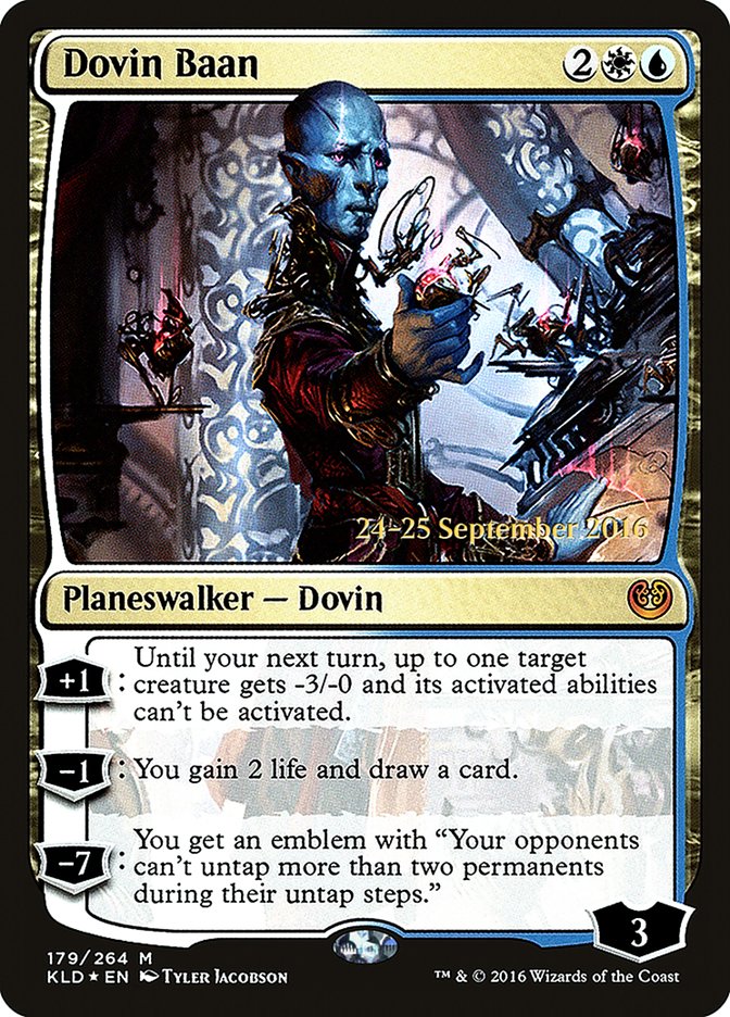 Dovin Baan [Kaladesh Prerelease Promos] 