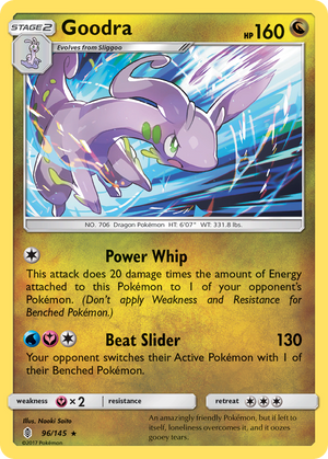 Goodra (96/145) [Sun &amp; Moon: Guardians Rising] 