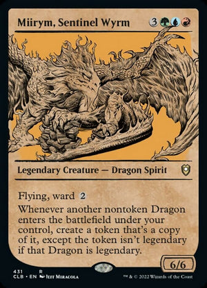Miirym, Sentinel Wyrm (Showcase) [Commander Legends: Battle for Baldur's Gate] 