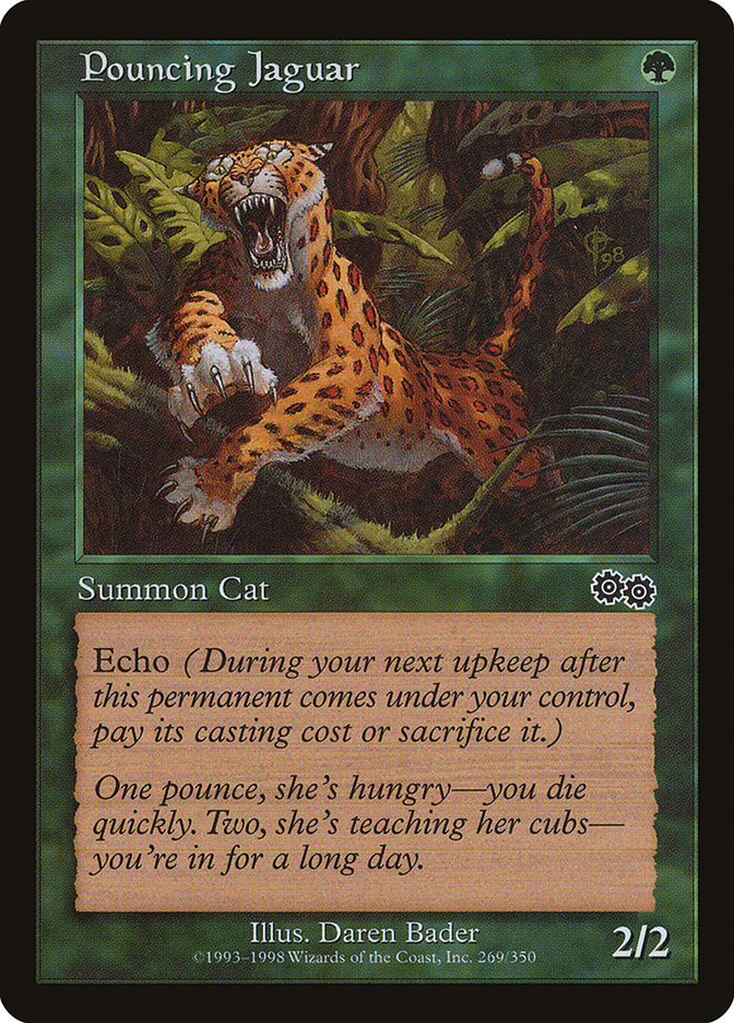 Pouncing Jaguar [Urza's Saga] 