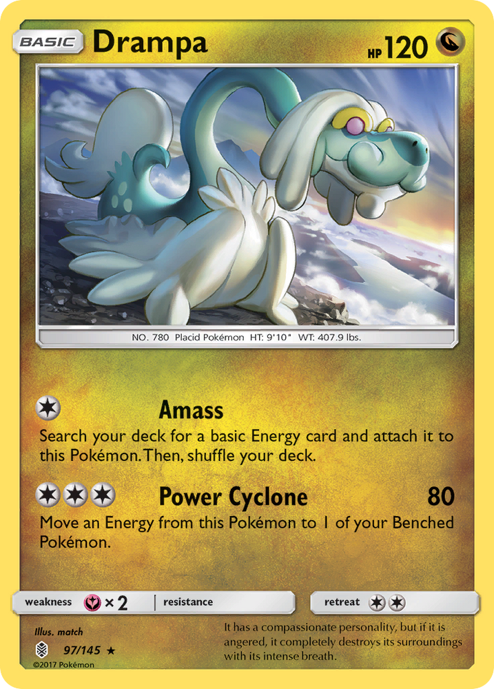 Drampa (97/145) [Sun &amp; Moon: Guardians Rising] 