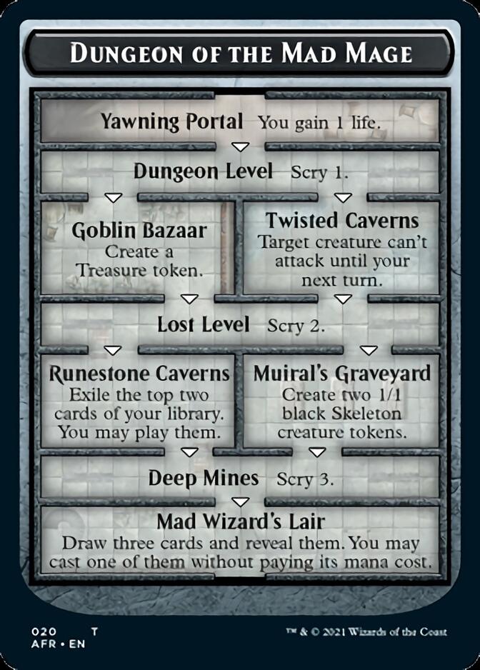 Dungeon of the Mad Mage // Lost Mine of Phandelver Double-Sided Token [Dungeons &amp; Dragons: Adventures in the Forgotten Realms Tokens] 