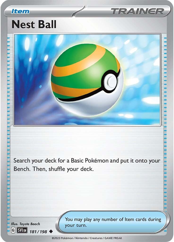 Nest Ball (181/198) [Scarlet & Violet: Base Set] 