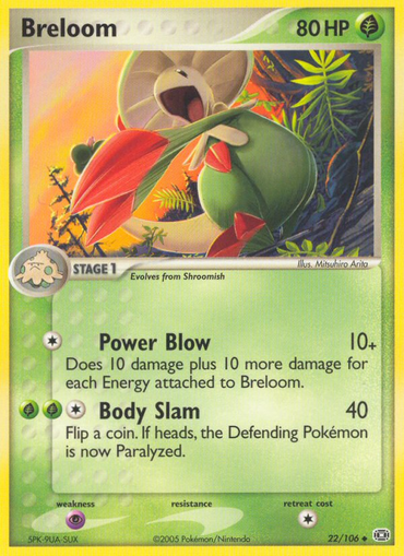 Breloom (22/106) [EX: Emerald]