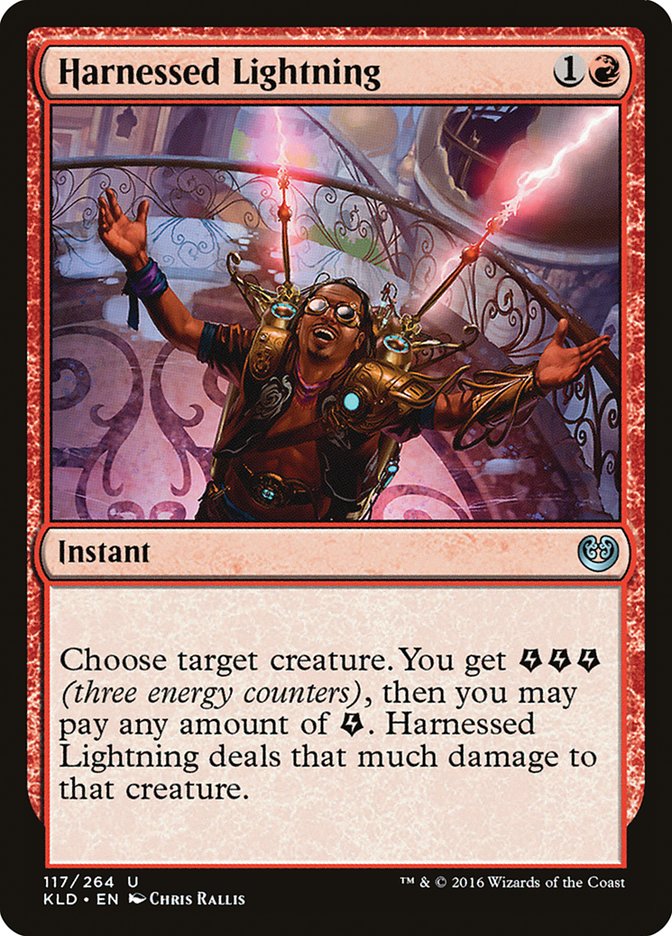 Harnessed Lightning [Kaladesh] 