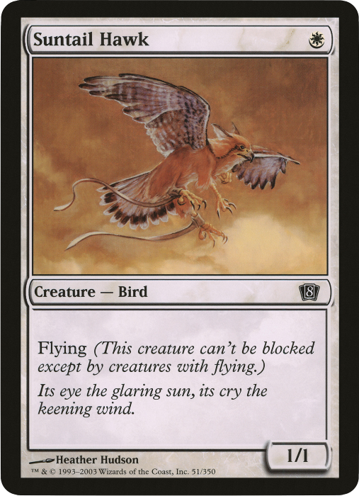 Suntail Hawk (Oversized) [Eighth Edition Box Topper] 