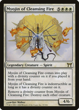 Myojin of Cleansing Fire [Champions of Kamigawa] 