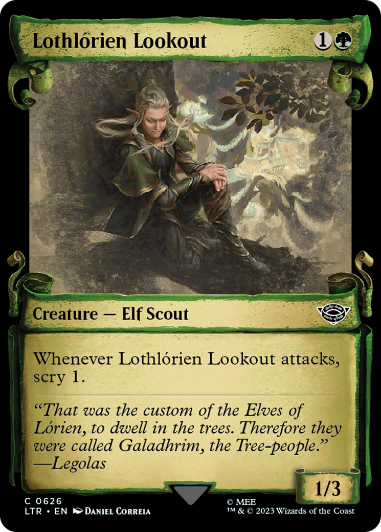 Lothlorien Lookout [The Lord of the Rings: Tales of Middle-Earth Showcase Scrolls] 