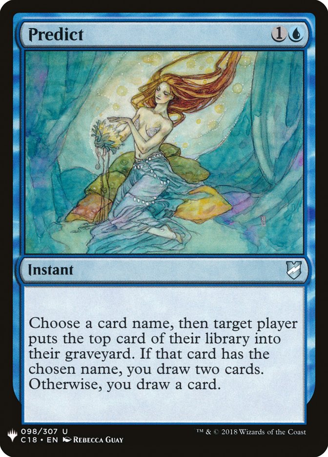 Predict [Mystery Booster] 