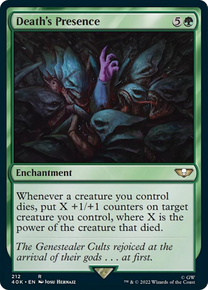 Death's Presence (Surge Foil) [Warhammer 40,000] 