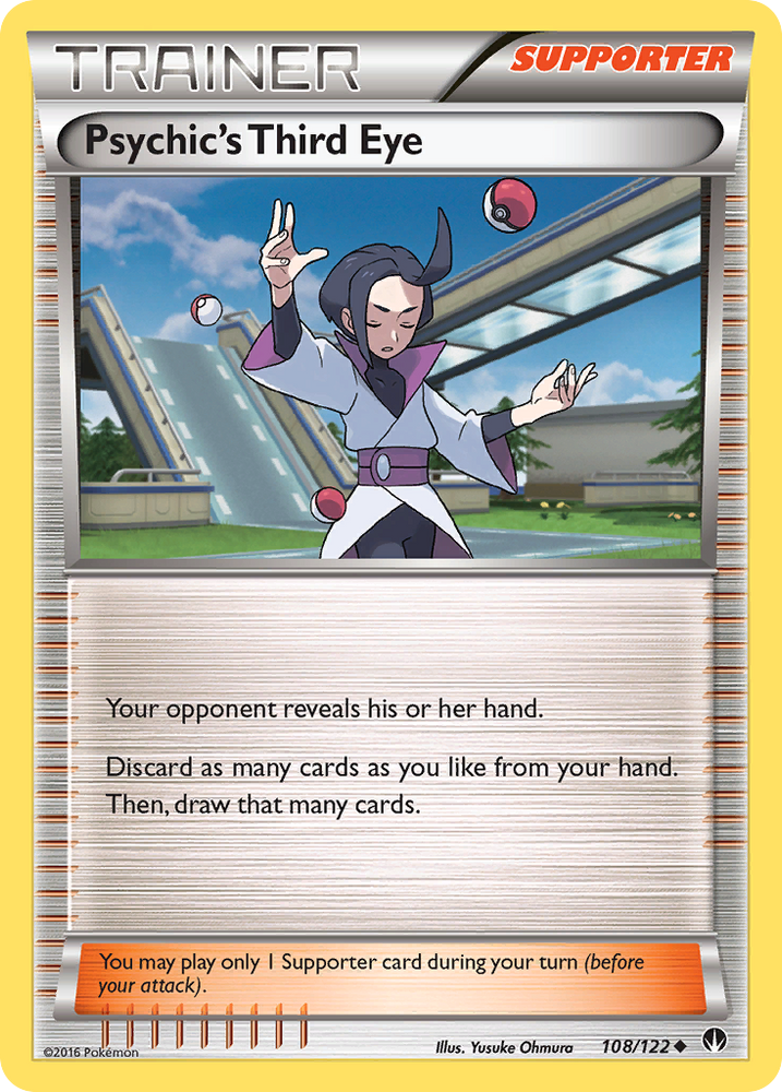 Psychic's Third Eye (108/122) [XY: BREAKpoint] 