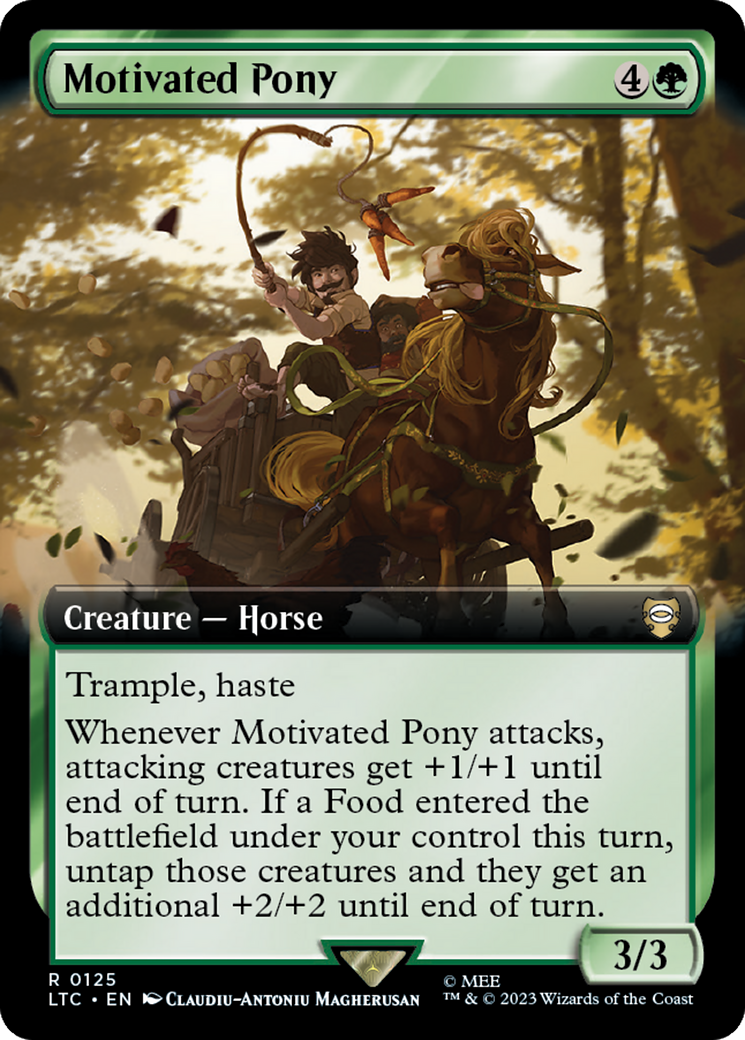 Motivated Pony (Extended Art) [The Lord of the Rings: Tales of Middle-Earth Commander] 