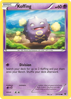 Koffing (27/124) [XY: Fates Collide] 
