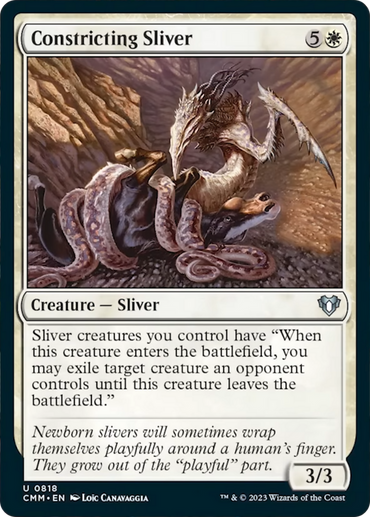 Constricting Sliver [Commander Masters] 