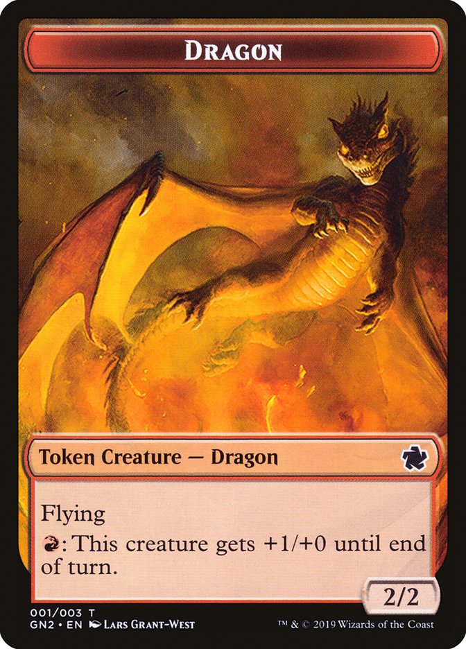 Dragon Token (001/003) [Game Night 2019 Tokens] 