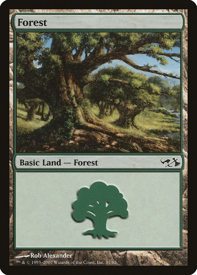 Forest (31) [Duel Decks: Elves vs. Goblins] 