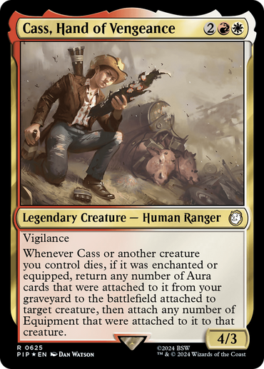 Cass, Hand of Vengeance (Surge Foil) [Fallout] 