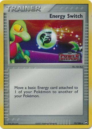 Energy Switch (75/108) (Stamped) [EX: Power Keepers] 