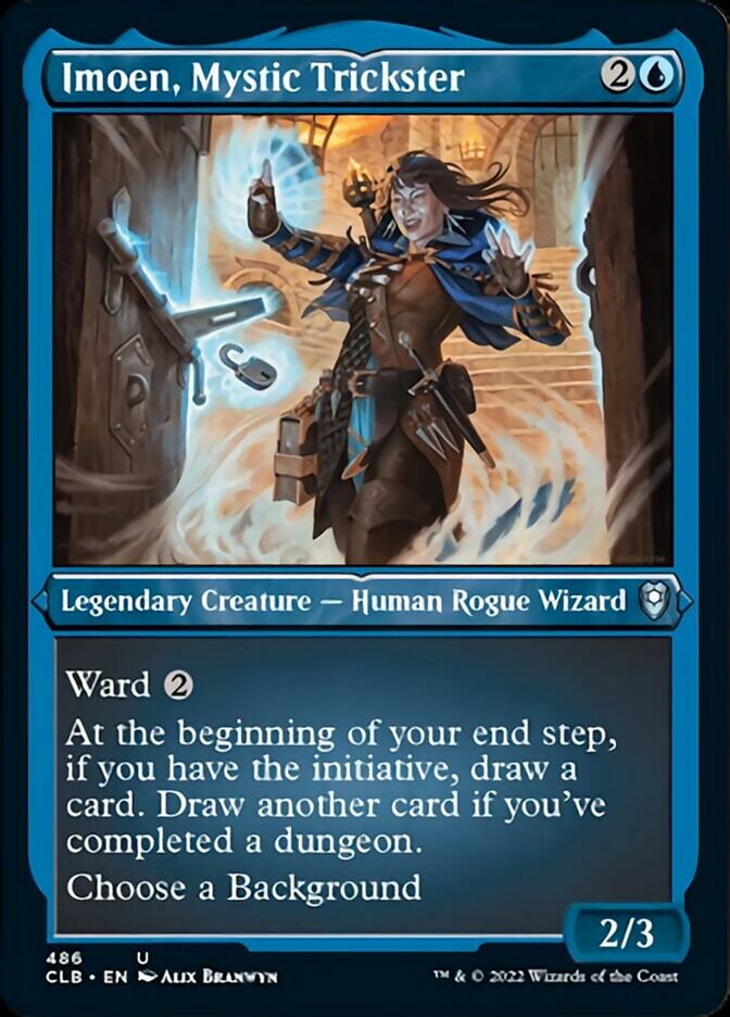 Imoen, Mystic Trickster (Foil Etched) [Commander Legends: Battle for Baldur's Gate] 