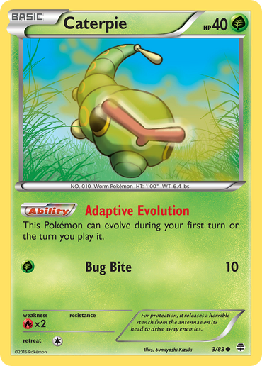 Caterpie (3/83) [XY: Generations]