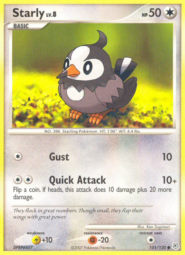 Starly (101/130) [Diamond &amp; Pearl: Base Set] 