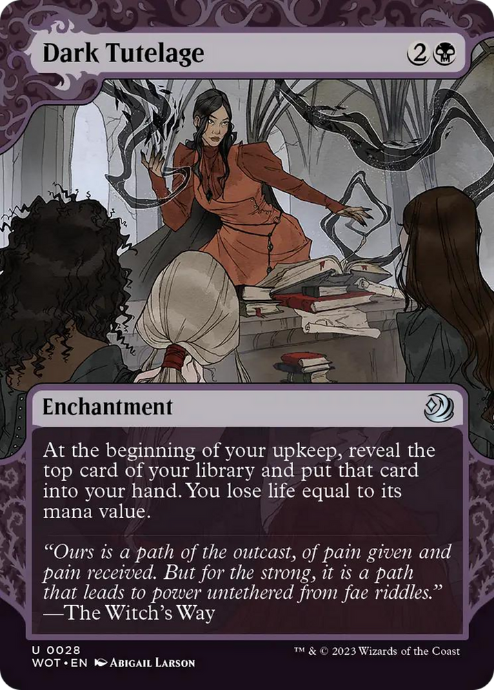 Dark Tutelage [Wilds of Eldraine: Enchanting Tales] 