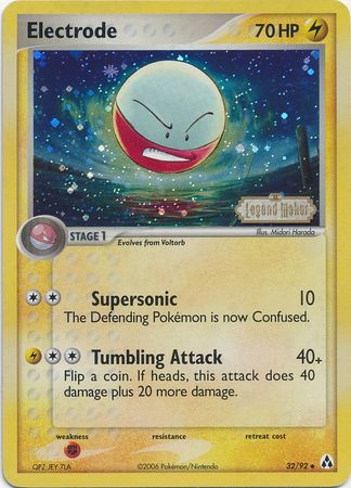 Electrode (32/92) (Stamped) [EX: Legend Maker] 