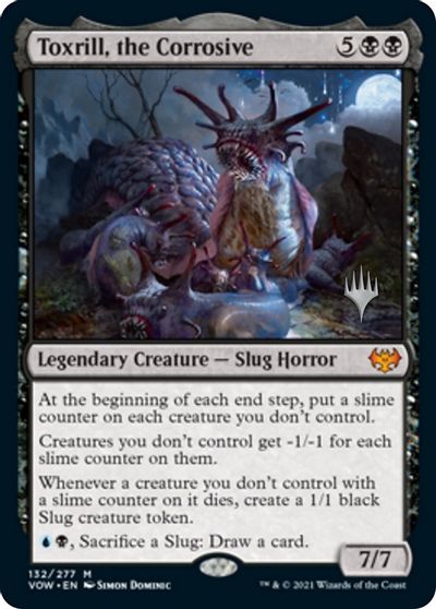 Toxrill, the Corrosive (Promo Pack) [Innistrad: Crimson Vow Promos] 