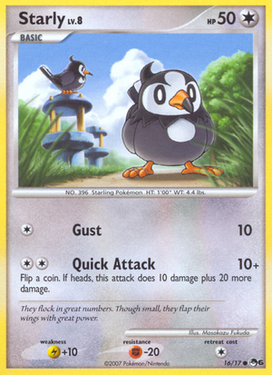 Starly (16/17) [POP Series 6] 