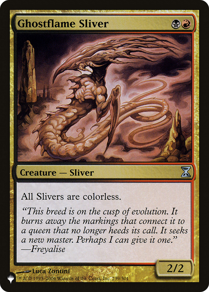 Ghostflame Sliver 