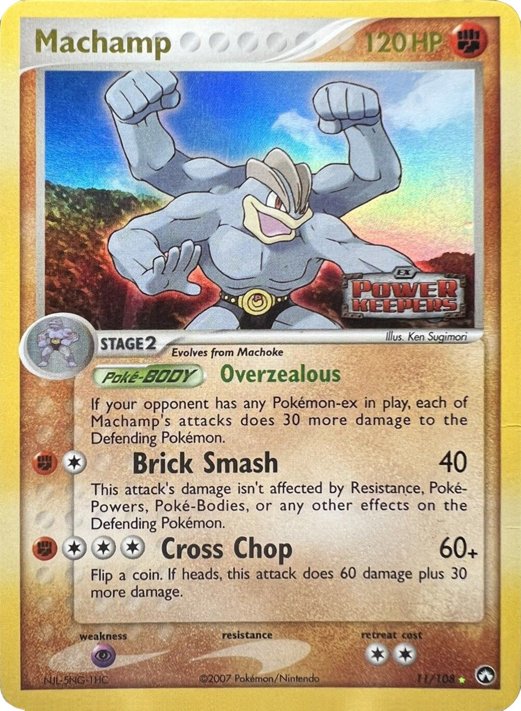 Machamp (11/108) (Stamped) [EX: Power Keepers] 