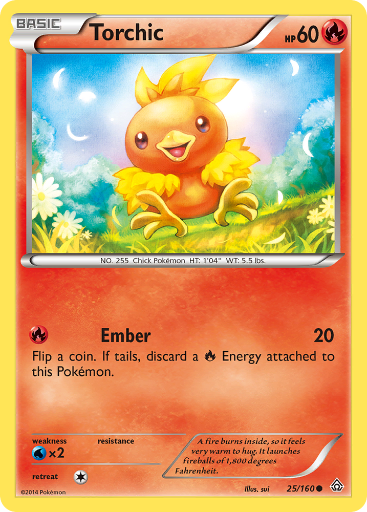 Torchic (25/160) [XY: Primal Clash]