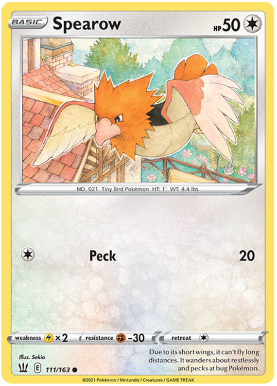 Spearow (111/163) [Sword & Shield: Battle Styles] 