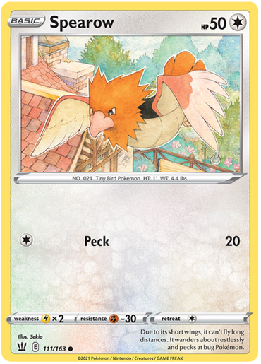 Spearow (111/163) [Sword &amp; Shield: Battle Styles] 