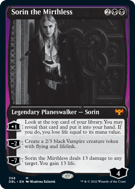 Sorin the Mirthless [Innistrad: Double Feature] 