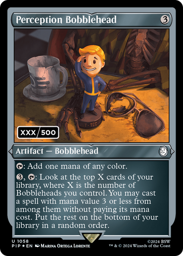 Perception Bobblehead (Serial Numbered) [Fallout] 